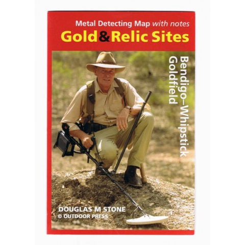VIC - Gold & Relic Sites - Metal Detecting Maps - Region: Bendigo-Whipstick for Prospecting by Doug Stone