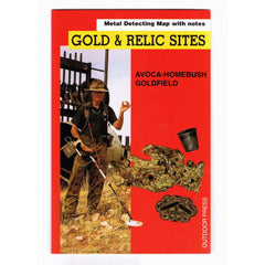 VIC - Gold & Relic Sites - Metal Detecting Maps - Region: Avoca-Homebush for Prospectors - Doug Stone