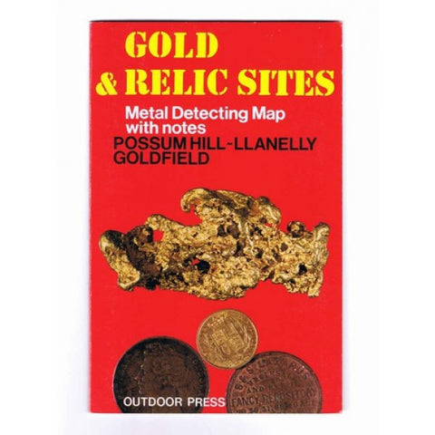 VIC - Gold & Relic Sites - Metal Detecting Maps - Region: Possum Hill-Llanelly for Prospecting by Doug Stone